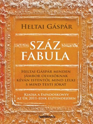 cover image of Száz fabula